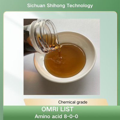Biostimulants Organic Nitrogen Fertilizer – Amino Acid Liquid 50% (8-0-0) High Efficiency Plant-Based Nitrogen for Healthier Crops & Soil