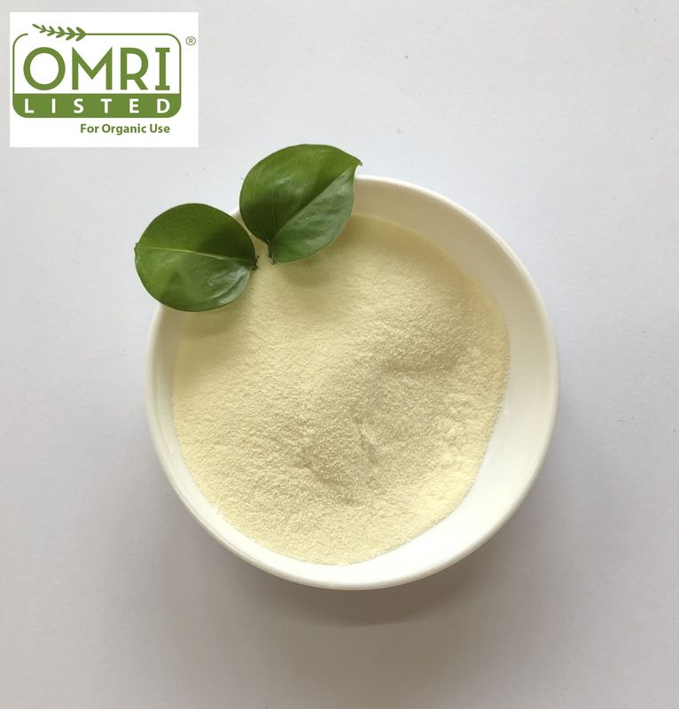 OMRI Certified Organic Amino Acid Powder with 16% Organic Nitrogen and 80% Bioactive Amino Acids for Sustainable Agriculture